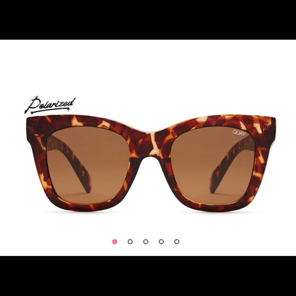 Quay Polarized After Hours Glasses in  Turtoise/brown